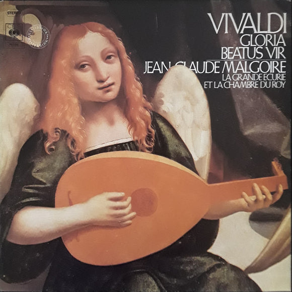 Vivaldi* - Jean-Claude Malgoire, La Grande Ecurie Et La Chambre Du Roy - Gloria - Beatus Vir (LP, Album)