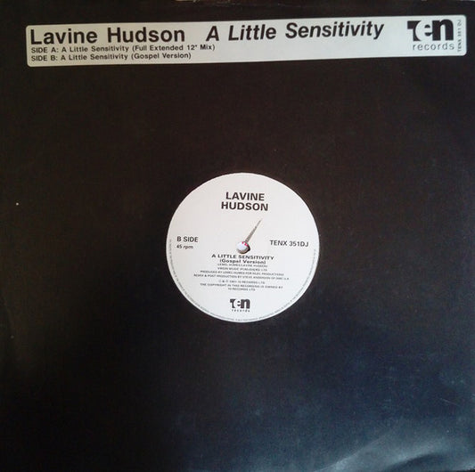 Lavine Hudson - A Little Sensitivity (12")