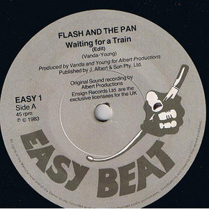 Flash And The Pan* - Waiting For A Train (7", Single)
