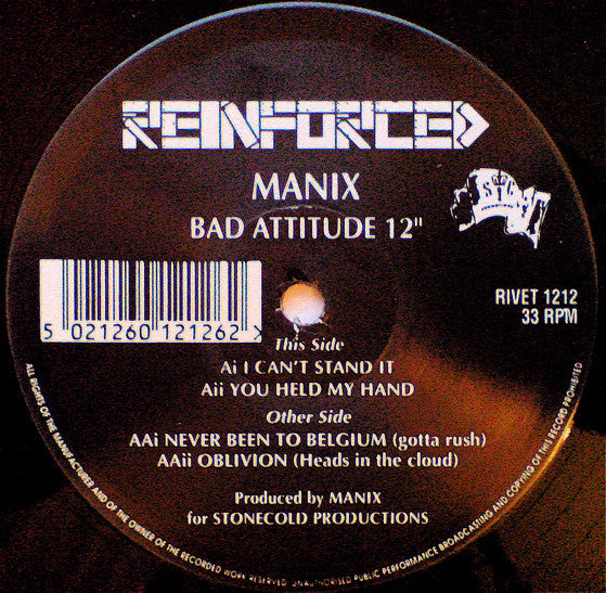 Manix - Bad Attitude 12