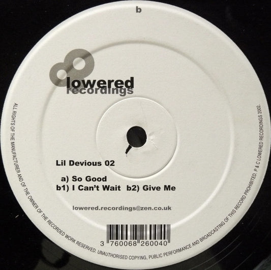 Lil' Devious - Lil' Devious 02 (12")