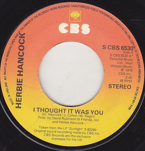 Herbie Hancock - I Thought It Was You (7