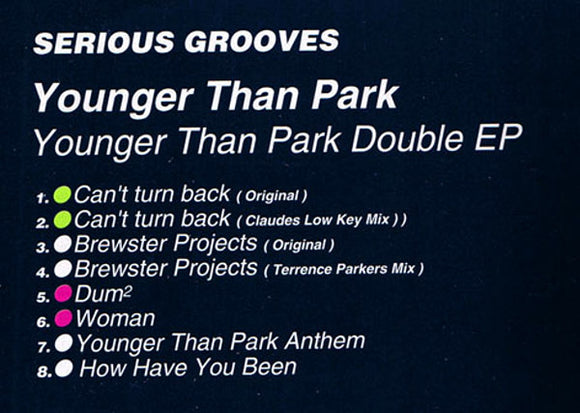 Younger Than Park - Younger Than Park Double EP (12