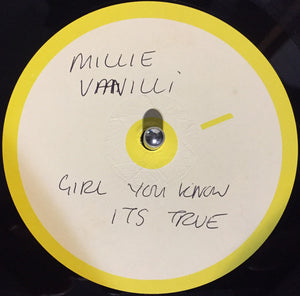 Milli Vanilli - Girl You Know It's True (12", W/Lbl)