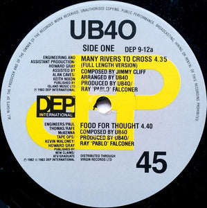 UB40 - Many Rivers To Cross (12")