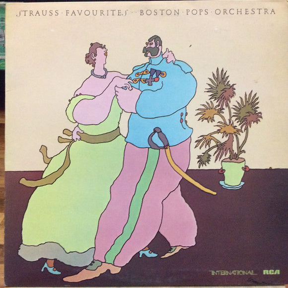 The Boston Pops Orchestra - Strauss Favourites (LP, Album)