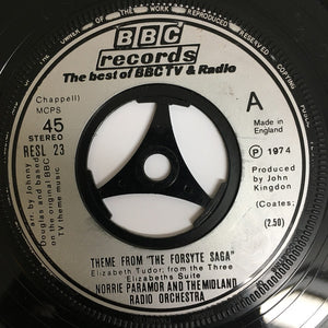 Norrie Paramor, The Midland Radio Orchestra - Theme from "The Forsyte Saga" (7", Single)