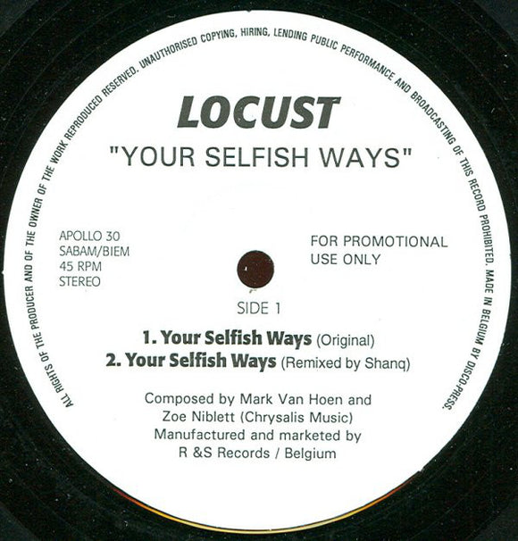 Locust - Your Selfish Ways (12