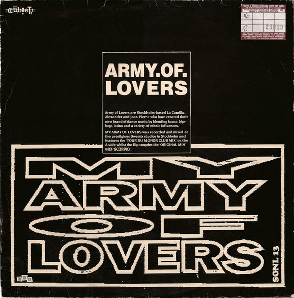 Army Of Lovers - My Army Of Lovers (12