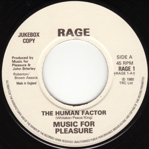 Music For Pleasure - The Human Factor (7", Juk)