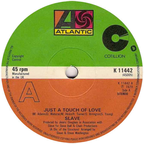 Slave - Just A Touch Of Love (7