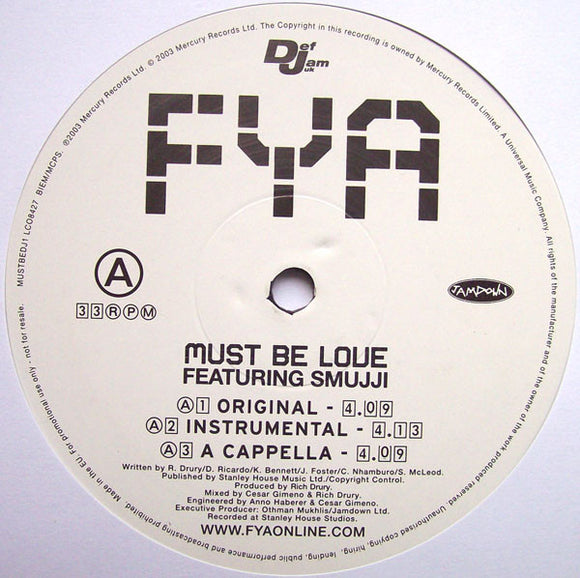 FYA - Must Be Love (12