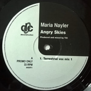 Maria Nayler - Angry Skies (12", Promo)