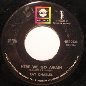 Ray Charles - Here We Go Again (7", Single)