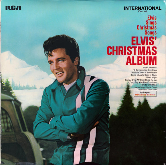 Elvis Presley - Elvis' Christmas Album (LP, Album, Mono)