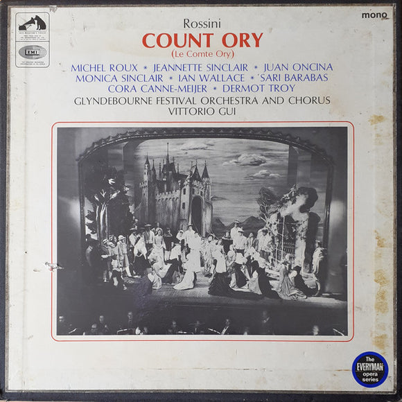 Rossini* - Glyndebourne Festival Orchestra And Chorus*, Vittorio Gui - Count Ory (Le Comte Ory) (2xLP, Album, Mono, RE + Box)