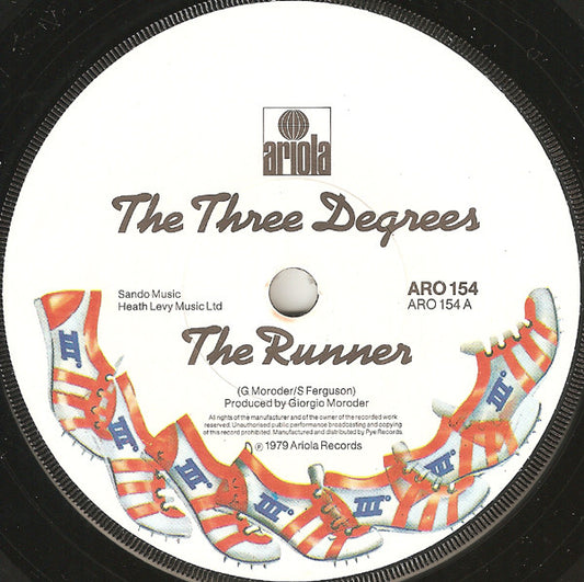 The Three Degrees - The Runner (7", Single)