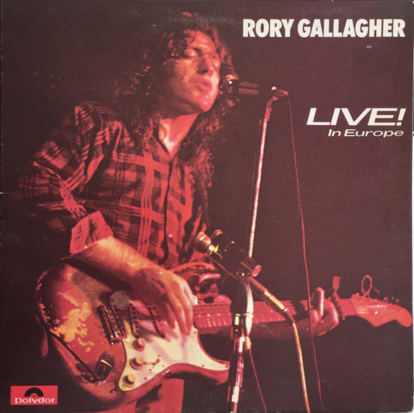 Rory Gallagher - Live! In Europe (LP, Album, Gat)