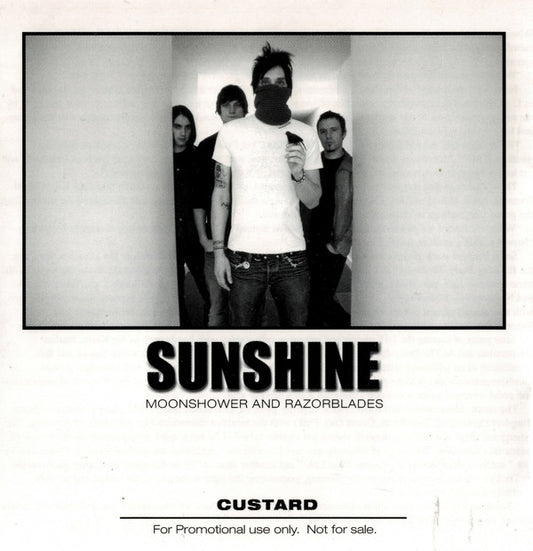 Sunshine (6) - Moonshower And Razorblades (CD, Album, Promo)
