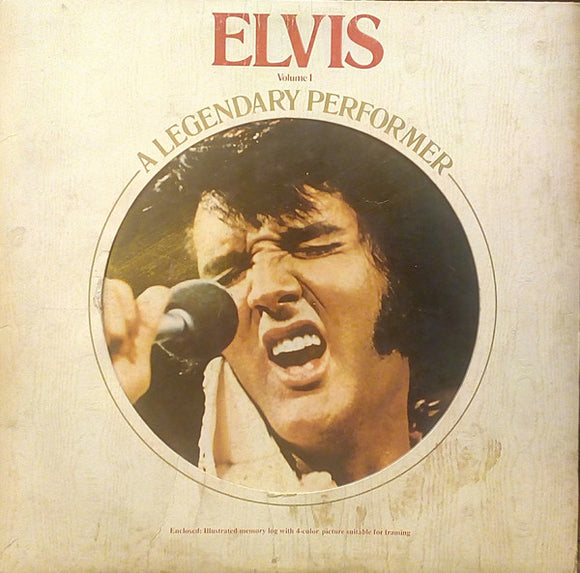 Elvis Presley - A Legendary Performer - Volume 1 (LP, Comp)