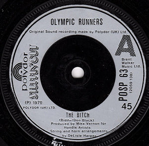 Olympic Runners - The Bitch (7", Single, Sil)