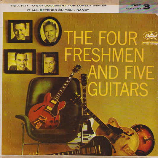 The Four Freshmen - The Four Feshmen And Five Guitars (7", EP)