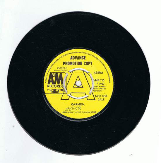 Herb Alpert & The Tijuana Brass - Carmen (7", Promo)