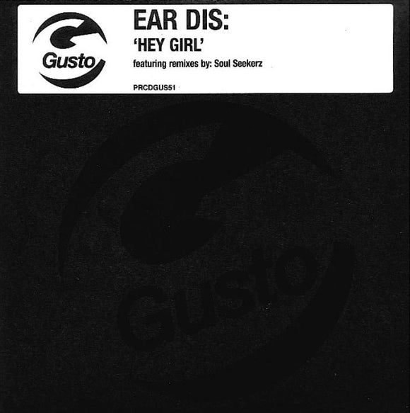 Ear Dis* - Hey Girl (CD, Single, Promo)