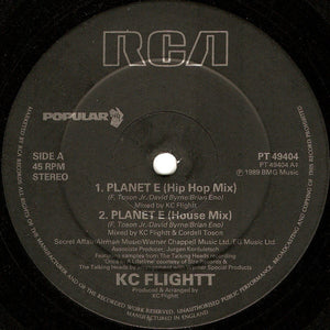 KC Flightt - Planet E (12")
