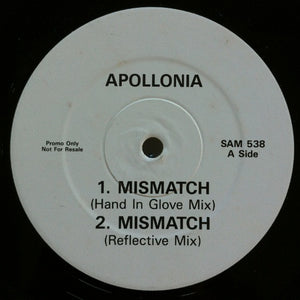 Apollonia - Mismatch (12", Promo)