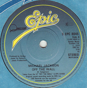 Michael Jackson - Off The Wall (7", Single)
