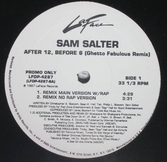 Sam Salter - After 12, Before 6 (Ghetto Fabulous Remix) (12