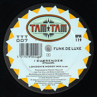 Funk Deluxe - I Surrender (12")