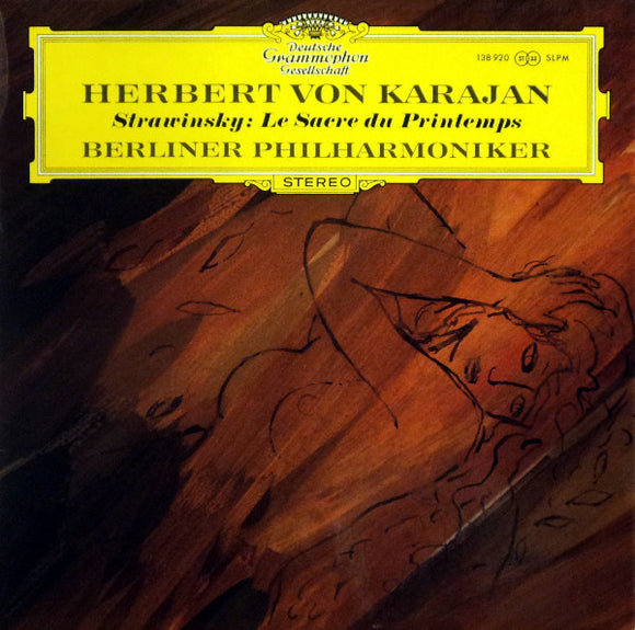 Strawinsky* – Berliner Philharmoniker, Herbert von Karajan - Le Sacre Du Printemps (LP, Album, RP)