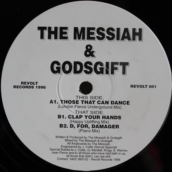 The Messiah & Godsgift - Those That Can Dance (12