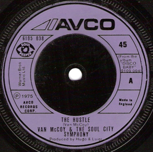Van McCoy & The Soul City Symphony - The Hustle (7", Single)