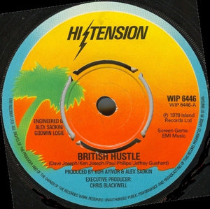 Hi-Tension - British Hustle (7", Single)