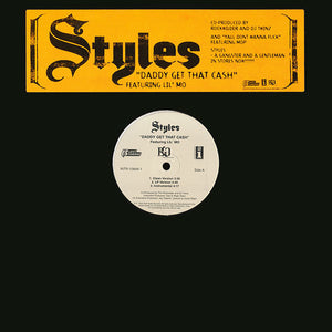 Styles P - Daddy Get That Cash (12", Promo)