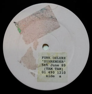 Funk Deluxe - I Surrender (12", Promo, W/Lbl)