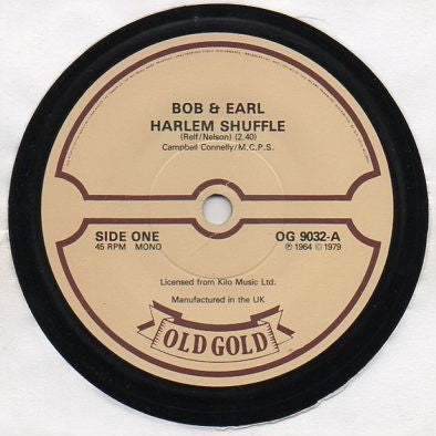 Bob & Earl / Jackie Lee - Harlem Shuffle / The Duck (7