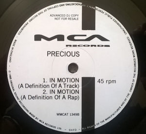 Precious - In Motion (12", Promo)