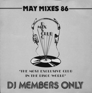 Various - May 86 - The Mixes (12", P/Mixed)