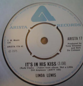 Linda Lewis - It's In His Kiss (7")