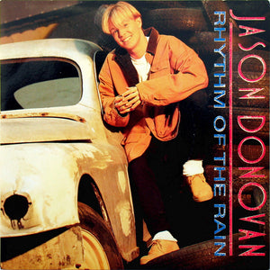 Jason Donovan - Rhythm Of The Rain (7", Single, Sil)