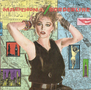 Madonna - Borderline (7", Single, Emb)