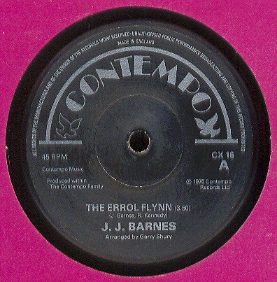 J. J. Barnes / The Dupars Featuring Venetta Fields - The Errol Flynn / Love Cookin' (12", Single)