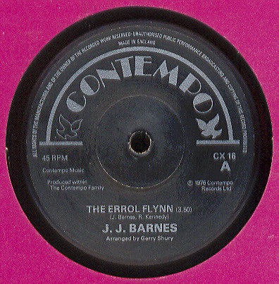 J. J. Barnes / The Dupars Featuring Venetta Fields - The Errol Flynn / Love Cookin' (12