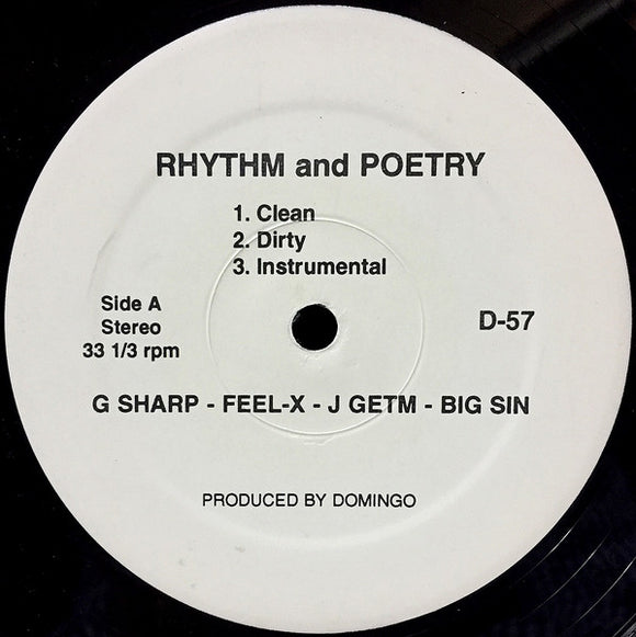 Various - Rhythm And Poetry / Last Minute Cleanup (12