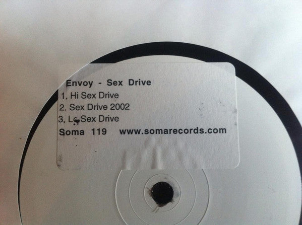 Envoy - Sex Drive (12", Promo, W/Lbl, Sti)