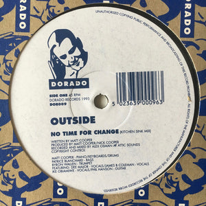 Outside - No Time For Change (12")